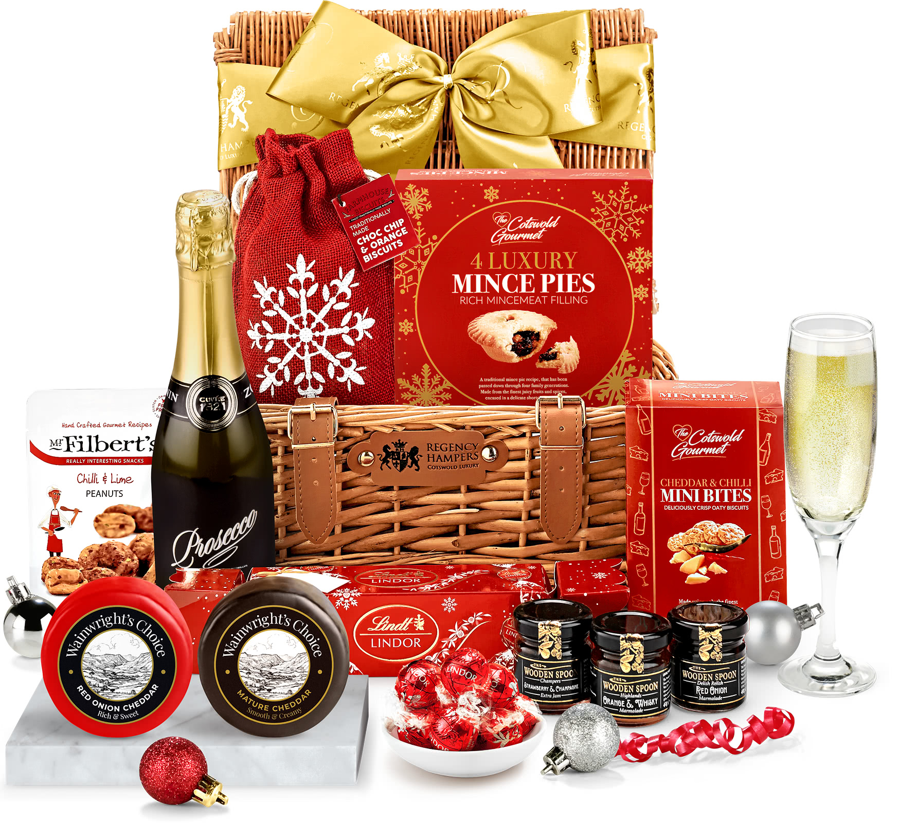 Winter Favourites Hamper With Prosecco Regency Hampers 0028